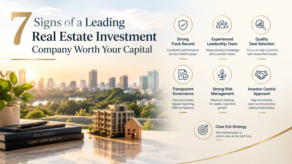 7 Signs of a Leading Real Estate Investment Company Worth Your Capital